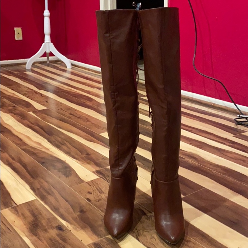 🔥SOLD 🔥Shoe Dazzle over the knee boots - Picture 2 of 14